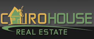 Cairo House Real Estate Egypt :Logo :Your agent to buy, sell, rent properties like  villas, duplex, penthouses, apartments in maadi, digla, new cairo, al rehab city, katameya heights, zamalek, dokki, mohandiseen, furnished and semi-furnished